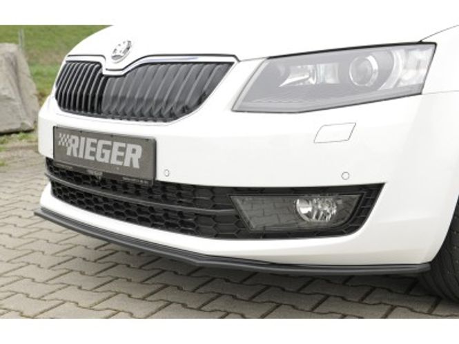 Hovedbilde Skoda Octavia 5E Riger Styling Frontsplitter