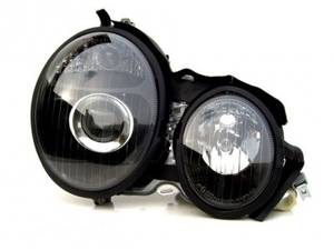 Hovedbilde Mercedes W210 Forlygter DE Sort 99-02
