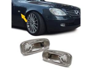 Hovedbilde Mercedes Sideblink Type 7 Krom