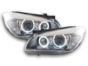 Hovedbilde BMW X1 E84 Forlygter Angelyes DEPO Sort