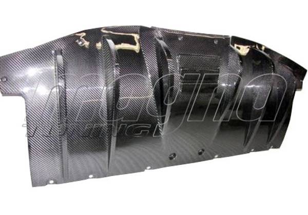Ferrari F458 Italia DTM Carbon Fiber Rear Bumper Extension