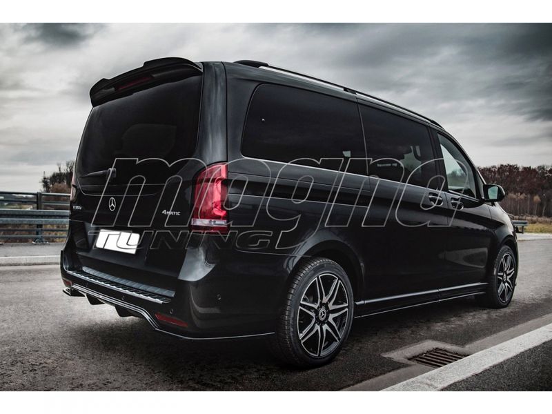 Mercedes V-Class W447 Matrix Rear Bumper Extension