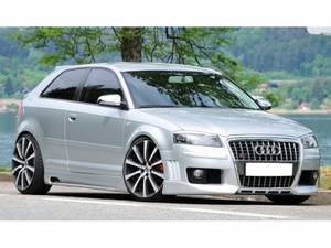 Hovedbilde Audi A3 8P Vortex Side Skirts