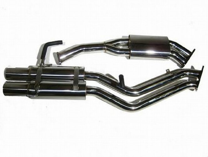 Hovedbilde Dual Tip Catback Auspuffanlage Nissan Silvia S14 ...