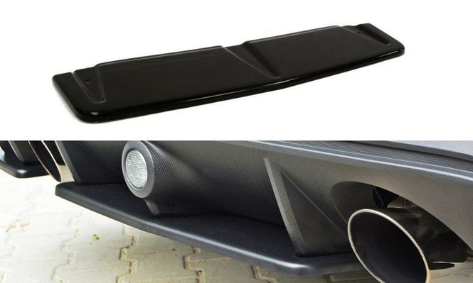 Hovedbilde CENTRAL REAR SPLITTER FORD FOCUS 3 RS - molet