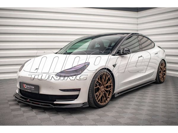Tesla Model 3 Matrix Side Skirt Extensions