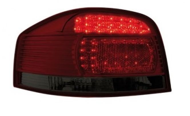 Hovedbilde Audi A3 8P Baglygter LED New Design Rød / Mørk