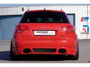 Hovedbilde Audi A4 B7 Rieger Styling Hækskørte 04- S-Line
