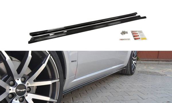 SIDE SKIRTS DIFFUSERS ALFA ROMEO 159 - gloss black 