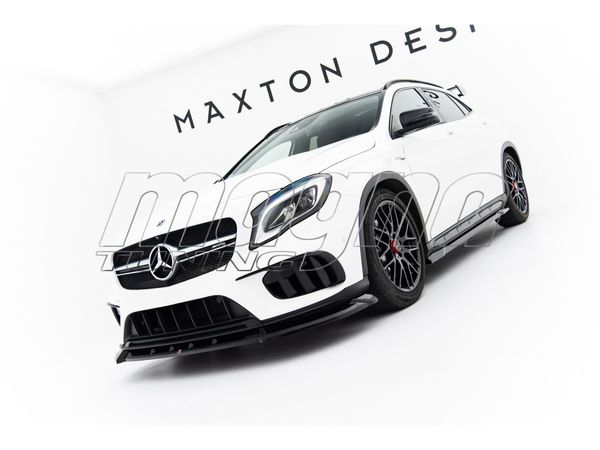 Mercedes GLA X156 45 AMG Facelift Meteor Side Skirt Extensions