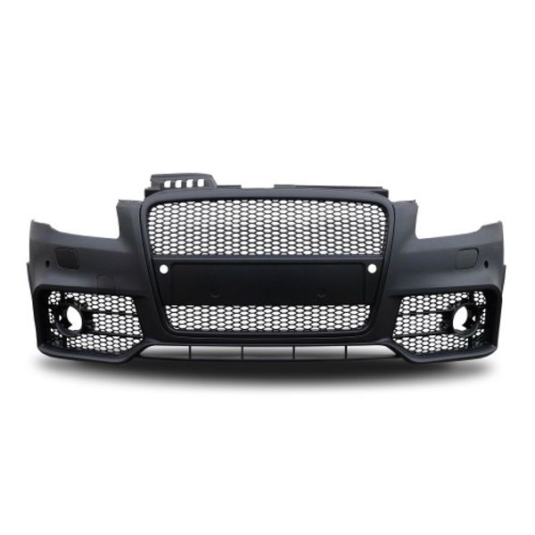 Front bumper in sports design incl. honeycomb grille and fog lig