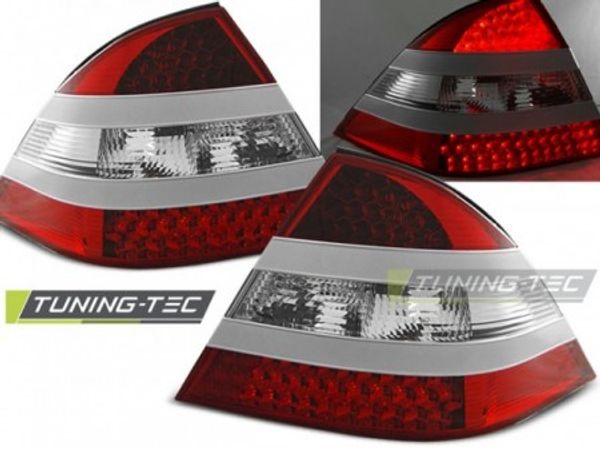 LED TAIL LIGHTS RED WHITE fits MERCEDES W220 S-KLA SA 09.98-05.0