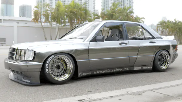 Pandem Mercedes Benz 190E W201