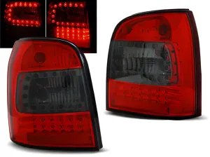 Hovedbilde Audi A4 B5 Baglygter LED 94-01 Rød / Mørk - Avant