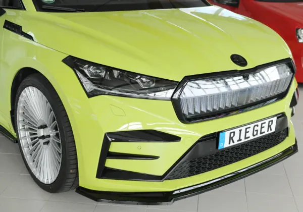 Skoda Enyaq iV Rieger Frontsplitter 20- Blank - Sportline / RS