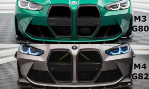 Hovedbilde BMW G80 G82 Maxton Frontgrill Nyrer 21- M3 / M4 - ...