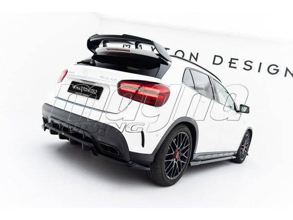 Mercedes GLA X156 45 AMG Facelift Meteor Rear Wing Extension