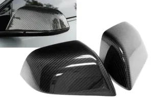 Hovedbilde Tesla Model 3 Carbon Spejlkapper Add-On - Blank ...
