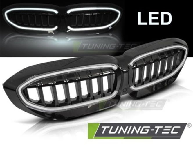 Hovedbilde GRILLE BLACK with LED fits BMW G20/G21 19-22