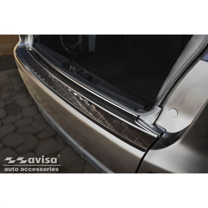 Hovedbilde Black Stainless Steel Rear bumper protector ...