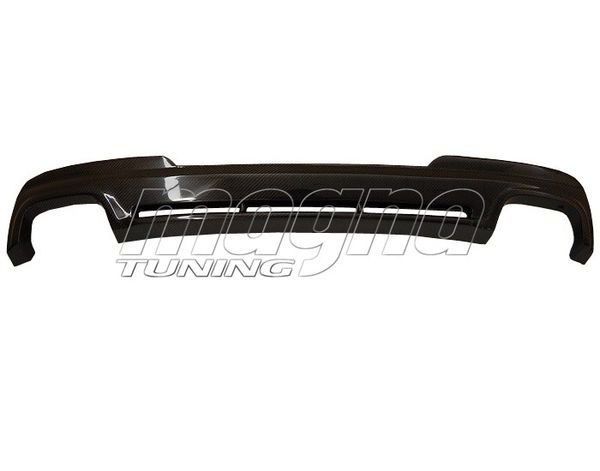 BMW 5 Series F10 Speed Carbon Fiber Rear Bumper Extension